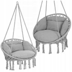 Kiik pesa padjaga, ripptool aeda, koju, boho stiilis