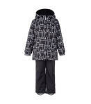 Lenne laste komplekt 80/45 g 25231*4100, must/valge