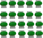 20 x Rasenfreund kaabli&uuml;hendused m&auml;&auml;rdet&auml;idisega, &uuml;hendusklemmid, piirdekaabel robotniidukitele, &uuml;hildub Gardena/bosch/husqvarna/worx/honda/robomow/imow