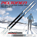 Uued soomustega suusad Peltonen Delta Step Classic 190