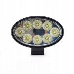 Kamar led t&ouml;&ouml;valgusti 24w 1920 lm 12v 24v ellips auto prožektor l0109-b