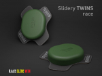 Twins Race pol&uuml;meersliderid rohelised Kingitus