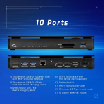 OWC Thunderbolt Pro Dock, 85 W, must