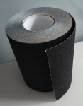 Paper-tech libisemisvastane teip 200mm 18m treppidele must hoiatus tootja