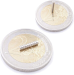 Brudazon 70 mini ketasmagnetit 2 x 1 mm N52 tugevaimad neod&uuml;&uuml;mmagnetid &uuml;litugevad magnetid mudelite valmistamiseks, fotodele, tahvlile, teadetetahvlile, k&uuml;lmkapile, k&auml;sit&ouml;&ouml;ks, &uuml;litugevad magnetkettad