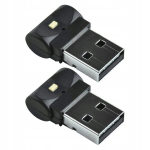 Led auto usb ambient light neoonvalgustid 2 tk