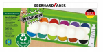 Eberhard Faber Akvarellikomplekt Green Winner 12 v&auml;rvi koos pintsliga