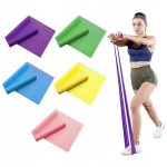 5x kummipaelte komplekt jooga fitness treeningu taastusravi kumm 1,5 m
