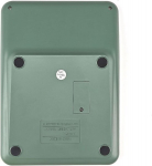 Newyes lauaarvuti kalkulaator 12 kohalise suure lcd-ekraaniga, p&auml;ikesepatarei ja patarei topelttoitega, suured nupud, v&auml;ljal&uuml;litusnupp, roheline stiil koju ja kontorisse