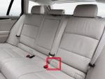 Bmw Isofix Katab Cover 5 F11 F11 Lci Originaal 52207267099