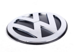 VW Beetle Cabriolett Kroomitud v&auml;rvid must VW embleem 1C0853617BULM Ehtne
