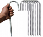 Suured terasest ankrud vaiad telkidele batuutidele 376