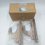 Puust seinariiulid, 2 tk