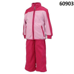Huppa Laste fliiskomplekt MARTI, fuchsia/ light pink