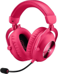 Logitech G Pro X 2 Lightspeed Juhtmevabad M&auml;nguri Peakomplekt, Eemaldatav Mikrofon, 50mm Grafeeni Element, Dts:x Headphones 2.0-7.1 Ruumiline Heli, Bluetooth/usb/3.5mm Aux, Pc, Ps5, Ps4 - Magenta