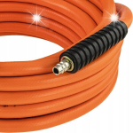 Kummist pneumaatiline voolik kompressorile surve elastne 10x17mm 10m