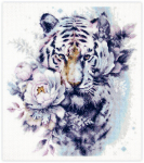Tikkimiskomplekt Magic Needle "The White Tiger" 70-14