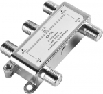 Nutiteler ja tarvik Sat/bk splitter, 5&ndash;2400 mhz 4-way splitter (4-way) satelliidi splitter telerile ja raadiole, hdtv/uhd 4k, dvb-s/s2, dvb-t/t2, dvb-c/c2, sat splitter 4 v&auml;ljundit