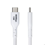 USB-kaabel - STARTECH - USB-A kuni USB-C - 3 m - Kiire laadimine 3A - Valge