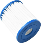 Wuyan Intex 28601/28602 asendus mullivanni filter Intex Type H 29007e jaoks, maapealse basseini k&uuml;mblust&uuml;nni spa filtrikassett, 4 tk