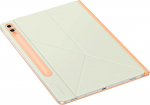 Samsung Smart Book Cover Ef-bx810 Galaxy Tab S10+, Tab S9+, Tab S9 Fe+ jaoks, kaheosaline tahvelarvuti &uuml;mbris, &otilde;huke, kerge, mugav alus, sisseehitatud S Pen hoiukoht, oranž