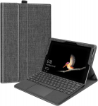 Fintie &uuml;mbris Microsoft Surface Go 4/3/2/1 (2023 2021 2020 2018) 10-tollisele tahvelarvutile, mitme vaatenurgaga kaitse&uuml;mbris, &uuml;hildub Type Coveriga, tumepruun