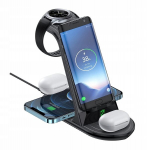 4-in-1 juhtmevaba Qi Premium laadimisdokk