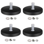 4 neod&uuml;&uuml;mmagneti komplekt, l&auml;bim&otilde;&otilde;t 43 mm, m6 v&auml;liskeermega, keermega magnetid, kummikattega, libisemiskindlad, kruvidele, aasad v&otilde;i konksudele