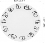 Hemoton multifilmi kassi l&auml;&auml;ne valged lauan&otilde;ud magustoidutaldrik k&uuml;psiste serveerimisn&otilde;ud v&auml;ike taldrik serveerimistaldrik keraamiline praetaldrik hoiutaldrik majapidamises kasutatav portselan