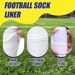 S&auml;&auml;rekaitsmete hoidja lastele ja meestele, jalgpalli s&auml;&auml;rekaitsmed libisemiskindlate ribadega, sokid optimeeritud taskuga s&auml;&auml;rekaitsmetele, valged