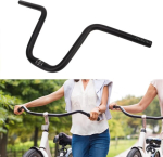 Shanrya jalgratta juhtraud, libisemiskindel, mugav, 25,4 mm x 580 mm jalgratta juhtraud maastikuratastele (210 mm / 8,3 tolli k&otilde;rgus)