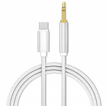 Usb-c kuni mini jack 3,5 aux audio adapteri kaabel type c