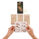 3D mudel - Ugears - Sportautode kupee - 262 t&uuml;kki - Puit - Kokku pandav iseseisvalt