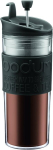 Bodum isoleeritud plastikust reisipresskann kohvi ja tee kruus, 0,45 liitrit, 440 ml, must