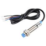 Heschen M12 induktiivne l&auml;hedusandur l&uuml;liti varjestamata Lj12a3-4-z/cx detektor 4mm 10-30v Dc 200ma Npn No+nc 4 juhet