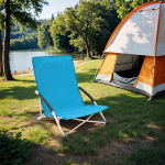 Rannatool, 2-osaline komplekt, 53 x 56 x 74 cm, Helesinine