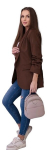 Naiste tumepruun jakk Florita 25726-62784-Universalus, Universaalne