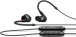 Sennheiser Ie 100 Pro Wireless Black juhtmevabad k&otilde;rvasisesed k&otilde;rvaklapid, d&uuml;naamiline 10 mm lairiba muundur, bt-pistik, usb-c kaabel ja s/m/l silikoonadapter kaasas, must (509171)