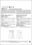 Butterick &otilde;mblusmuster, lina, mitmev&auml;rviline, E5 (14-16-18-20-22)