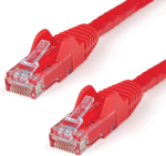 Startech.com Patch-kaabel Cat6 (1,5 m, Cat6 Patch-kaabel, takistuseta Rj45, 24 Awg vasktraat, Etherneti kaabel) punane