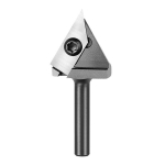 Spetool V-soone frees, 8 mm vars, 60-kraadised p&ouml;&ouml;ratavad plaadid, V-soone frees karbiidist Hw-kirjutusfreesiga, Cnc-sisestusfrees, graveerimisfrees, faasimisfrees, V-otsaga frees ruuterile, puidu graveerimiseks