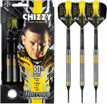 Harrows Soft Darts Dave Chisnall Chizzy 80% Tungsten Softtip Dart Pehmed Nooled (20 g)