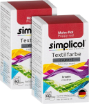 Simplicol Expert v&auml;rvid tekstiilile: intensiivsed v&auml;rvid pesumasinas