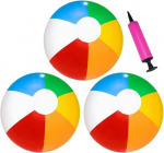 Ddhhcp 3 t&auml;ispuhutava veepalli komplekt, 30 cm, v&auml;rviline veepall, v&auml;ikesed veepallid, rannapeo m&auml;nguasi suviseks v&auml;litegevuseks, veem&auml;ngud, bassein, rannapidu