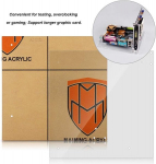 Bewinner arvuti emaplaadi akr&uuml;&uuml;lraam, l&auml;bipaistev akr&uuml;&uuml;l overlock arvutikorpuse diy alus, diy hoidik itx emaplaadile lihtsa paigaldamise / soojusringlusega /