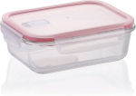 Tescoma toidu hoiukarp, plastik, l&auml;bipaistev, 20.6 x 15.6 x 6.8 cm