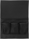Zonahah Voodi k&otilde;rval hoiukorraldaja 3 taskuga, 33 x 24 cm, voodikott, voodi riputatav hoidik, diivani korraldaja kaugjuhtimispuldile, magamistuppa, telefonidele, prillidele, must