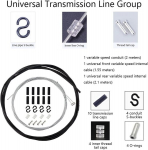 Jalgratta sisemiste trosside komplekt, piduritross, jalgratta piduritross, jalgratta piduritrossi &uuml;mbrise komplekt, jalgratta piduritross, universaalne piduritrossi komplekt, piduritrossi komplekt jalgrattale, jalgratta tagumine piduritross