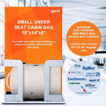 Homiee Lufthansa naiste reisikott, lennuki k&auml;sipagasi seljakott, 15,6-tolline s&uuml;learvuti seljakott t&ouml;&ouml;le, kooli, reisimiseks, vabaaja seljakott, koolikott, salongi suurus