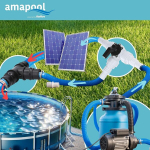Amapool bypass basseinikomplekt 38 mm, 12-osaline komplekt basseini k&uuml;tteks ja liivafiltris&uuml;steemile, 3-suunaline ventiil basseinile, &uuml;henduskomplekt, bassein, komplektne komplekt basseini voolikule 32 mm ja 38 mm